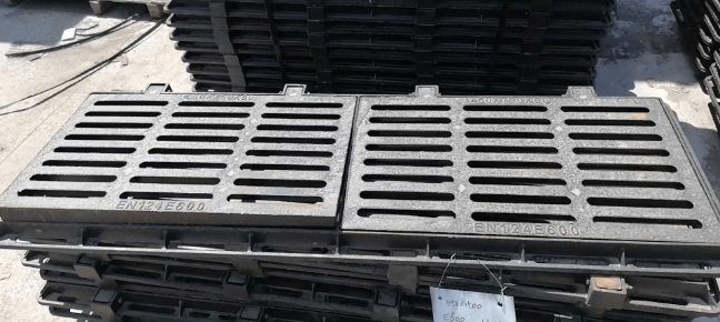 抱罗镇球墨铸铁连体双篦展示