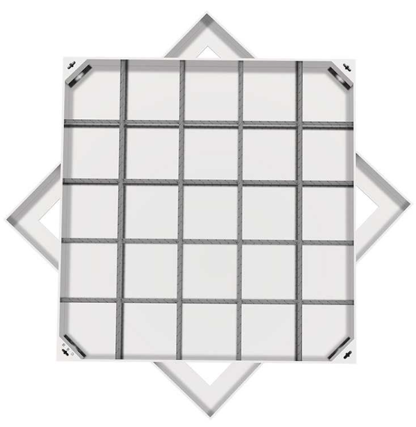 抱罗镇不锈钢方井展示